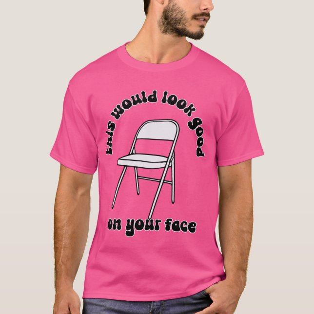 Camiseta Montgomery Brawl Alabama Tea Party chair fight 050 (Frente)