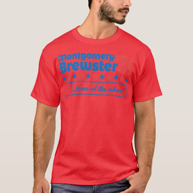 Camiseta Montgomery Brewster 2024 (Frente)