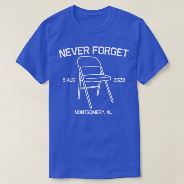 Camiseta Montgomery Folding Cadeira TShirt (Frente do Design)