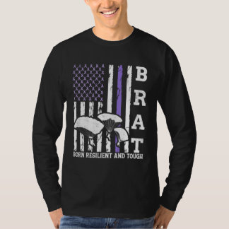 Camiseta Month Of The Military Child Born Resilient And Tou