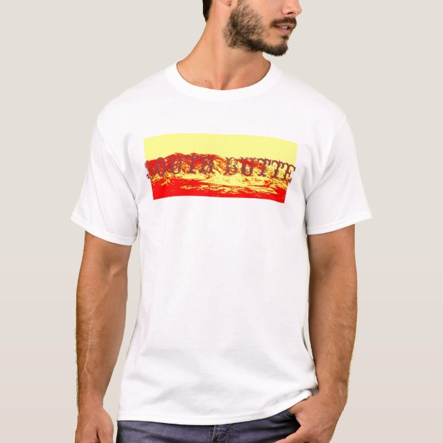 Camiseta Montículo sul Mountaint vermelho T (Frente)