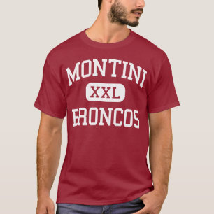 Camiseta Montini - broncos - católico - Lombard Illinois