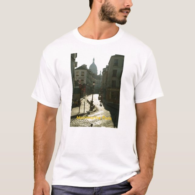 Camiseta Montmartre Paris (Frente)
