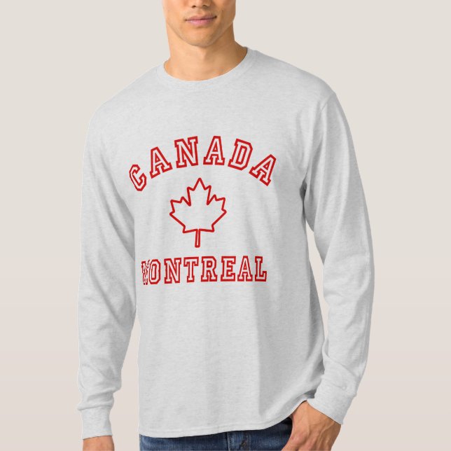 Camiseta Montreal Canadá (Frente)