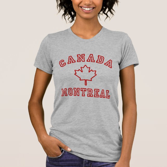 Camiseta Montreal Canadá (Frente)