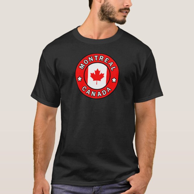 Camiseta Montreal Canadá (Frente)