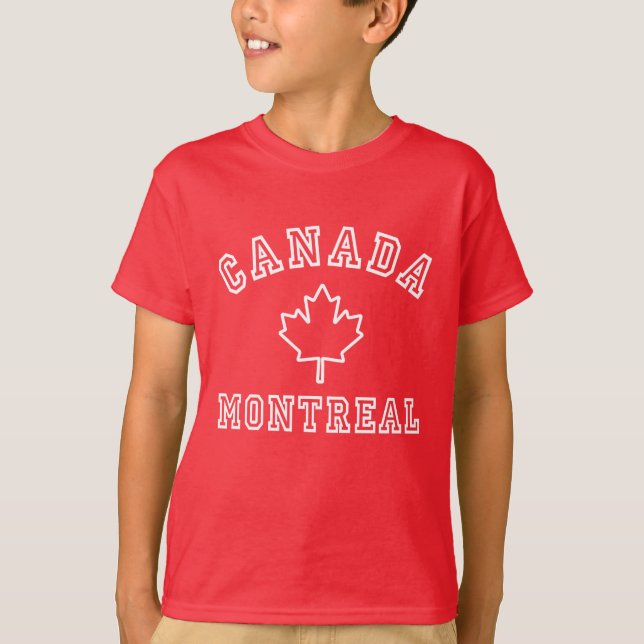 Camiseta Montreal Canadá (Frente)