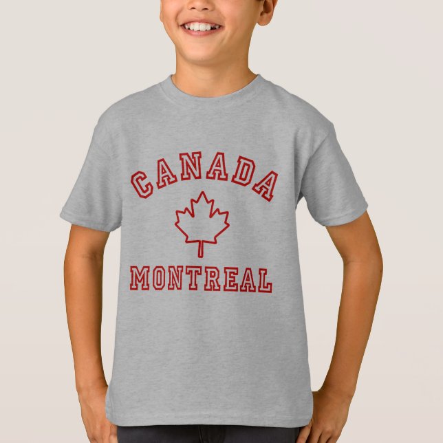 Camiseta Montreal Canadá (Frente)