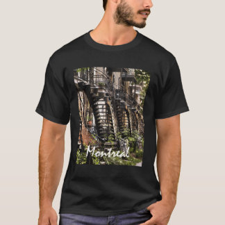 Camiseta Montreal Quebec Canadá Escava Foto