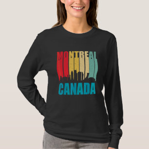 Camiseta Montreal Retro Canadá Antigo Montreal Quebec