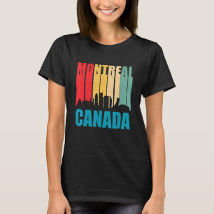 Camiseta Montreal Retro Canadá Antigo Montreal Quebec