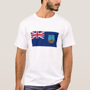 Camiseta Montserrat Flag