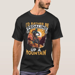 Camiseta Monttainbike Mtb Eu Preferencialmente Pedalando Um