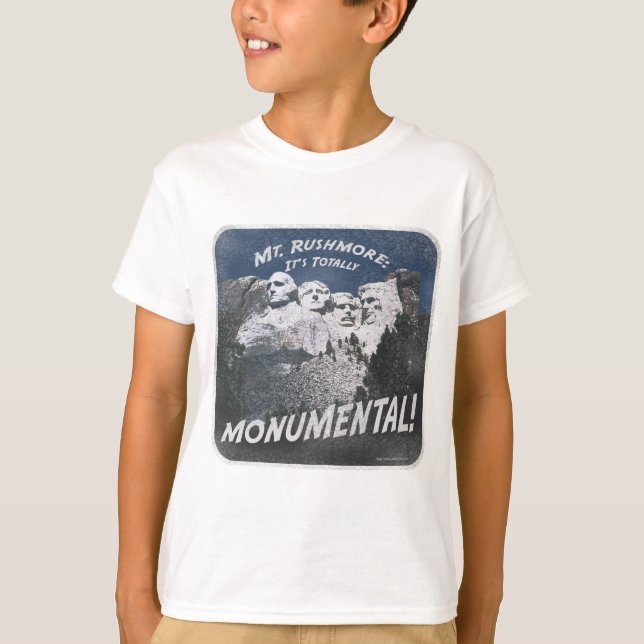 Camiseta Monumental Monte Rushmore (Frente)
