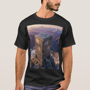 Camiseta Monumento da Montanha do Cume Alcançado - GRIT Dis