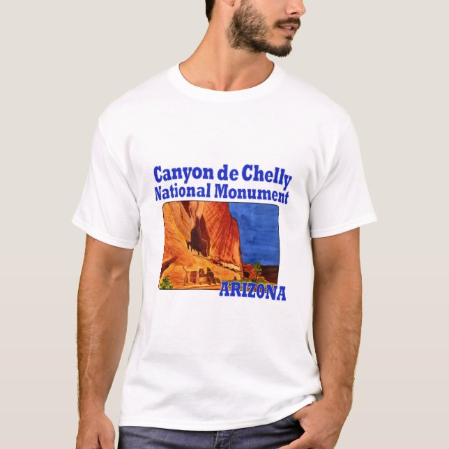 Camiseta Monumento Nacional Canyon de Chelly, Arizona (Frente)