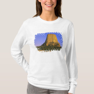 Camiseta Monumento Nacional Devils Tower em Wyoming