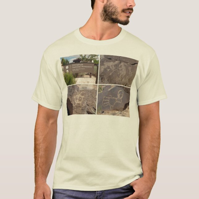 Camiseta Monumento nacional do Petroglyph (Frente)