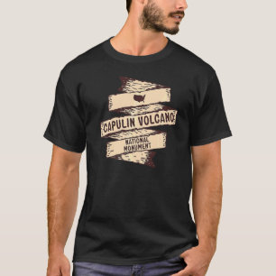 Camiseta Monumento Nacional do Vulcão Capulino Novo México 