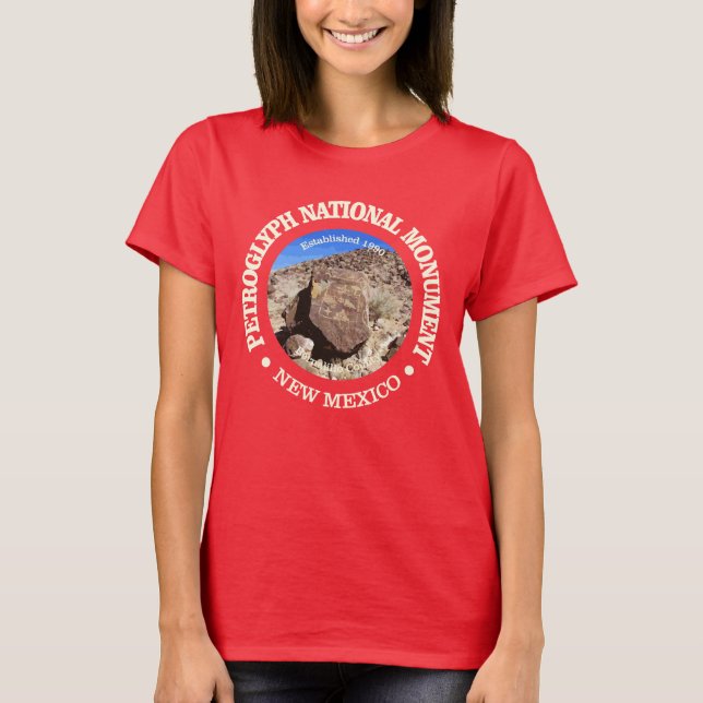 Camiseta Monumento Nacional Petroglicph (Frente)