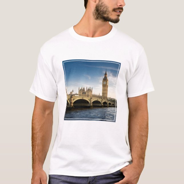 Camiseta Monumentos | Big Ben, Londres Inglaterra (Frente)