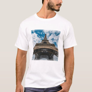 Camiseta Monumentos   Olhando para a Torre Eiffel