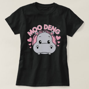 Camiseta Moo Deng - Baby Pygmy Hippo