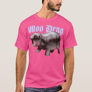 Camiseta Moo Deng Fofo