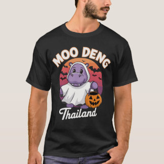 Camiseta Moo Deng: O Hippo Fantasma