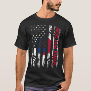 Camiseta Moo Duk Kwan Karate Martial Arts Treinamento Corea