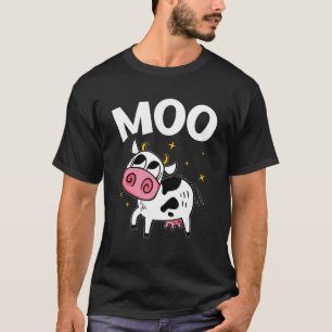 Camiseta Moo Graphic Agriculture Agriculteur Farmer Trator