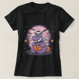Camiseta MOO NEGAR A FAMOSA Camiseta-T HIPPO MOODENG