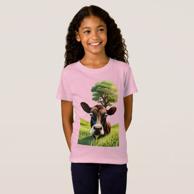Camiseta Moo-ning para uma Massagem (Frente Completa)