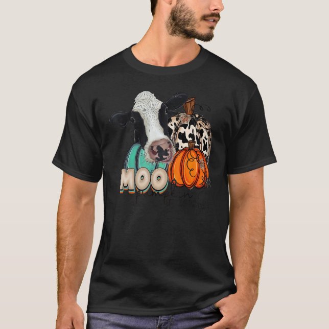 Camiseta Moo Pumpkin Get Out The Way Tie Dye (Frente)