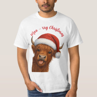 Camiseta Moo-rry ChristmasT-Shirt