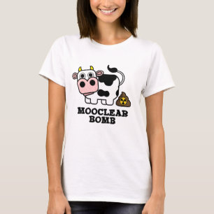 Camiseta Mooclear Bomba Funny Cow Pun