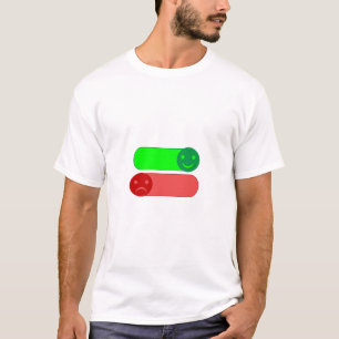 Camiseta Mood Switch T-Shirt de Homens Emoji