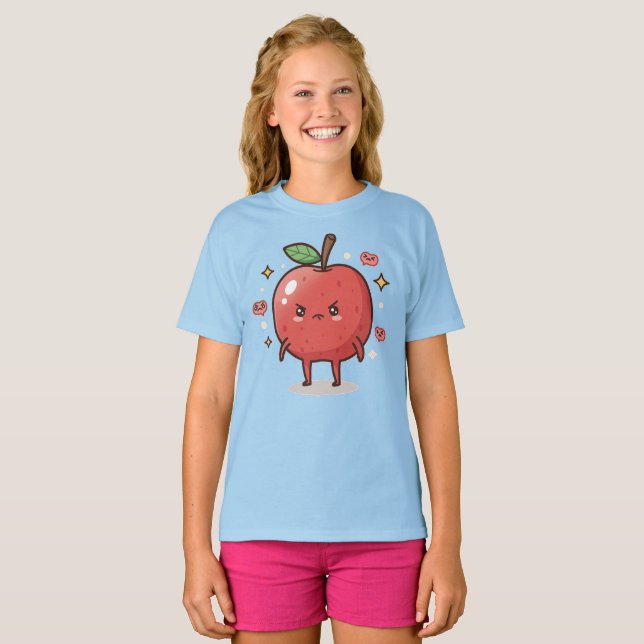 Camiseta Moody Apple Girls (Frente Completa)
