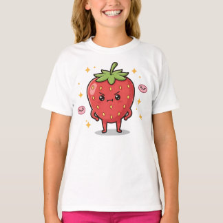 Camiseta Moody Strawberry Girls