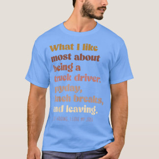 Camiseta Moody truck driver - Boho vintage funny