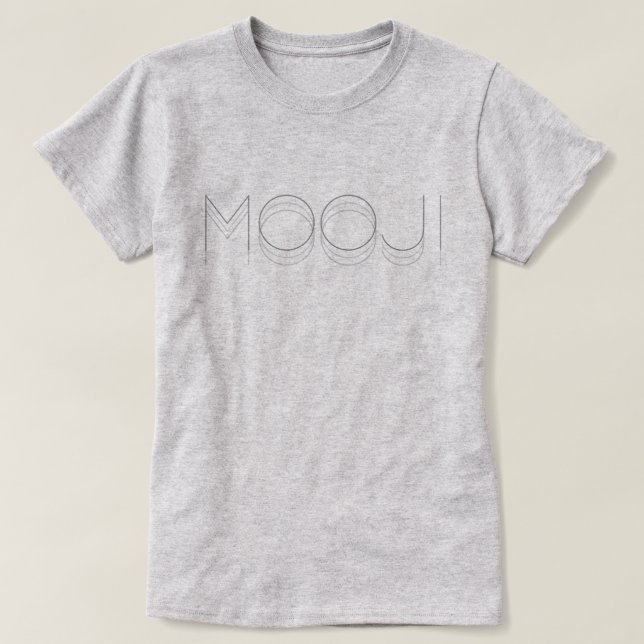Camiseta mooji (Frente do Design)