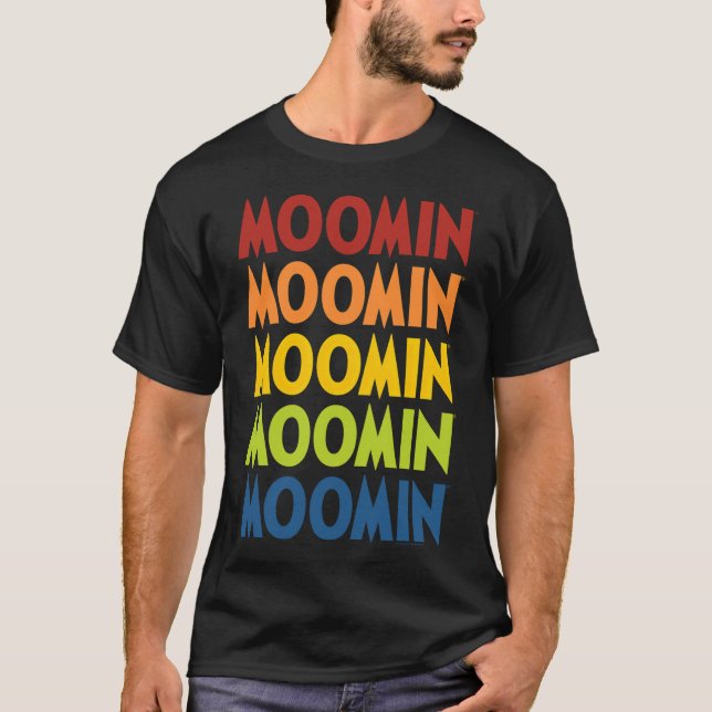 Camiseta Moomin Winter Moomintroll & Snorkmaiden Dançando n (Frente)
