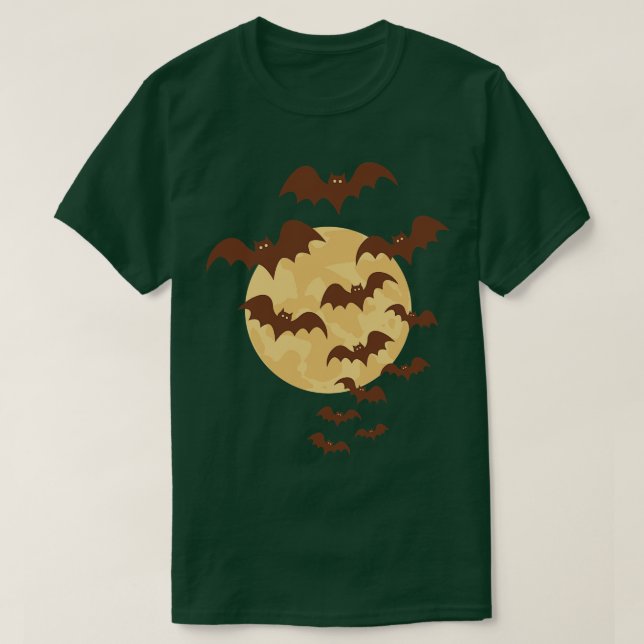 Camiseta Moon Bats (Frente do Design)