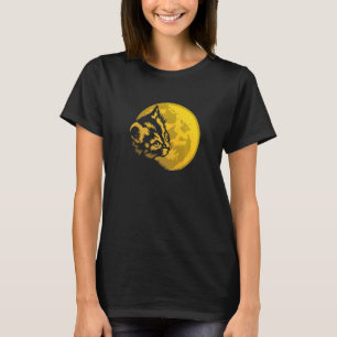 Camiseta Moon Cat Tabby Cat