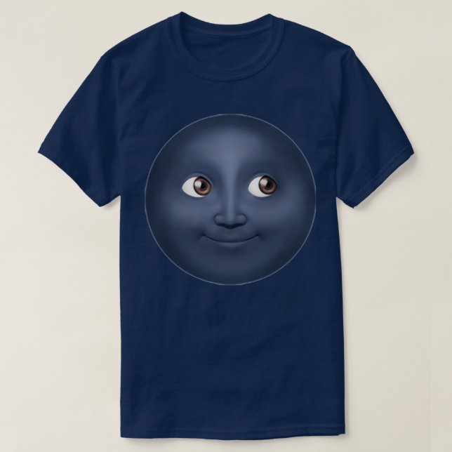 Camiseta Moon Emoji (Frente do Design)