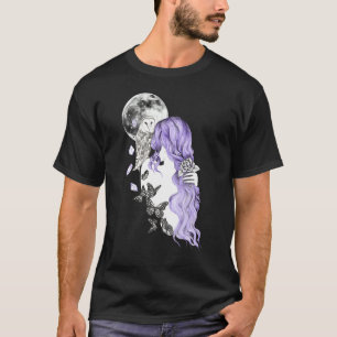 Camiseta Moon Heaven Girl Butterfly