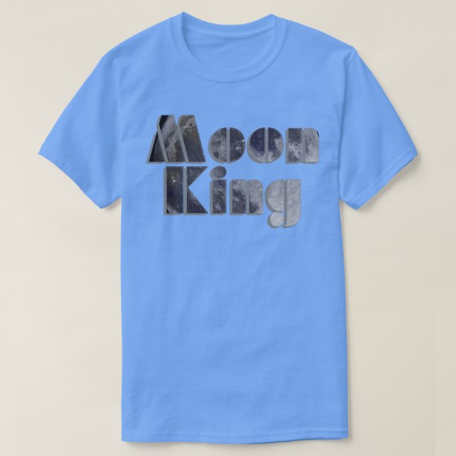 Camiseta Moon King (Frente do Design)