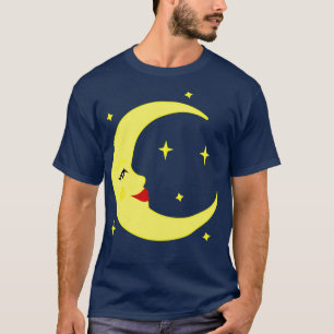 Camiseta Moon Lady Night Sky Stars2