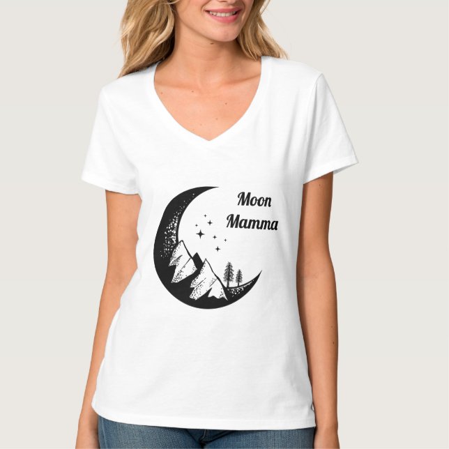 Camiseta Moon Momma (Frente)