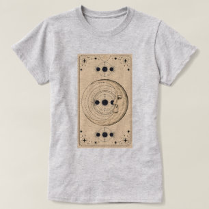Camiseta Moon Phases Tarot Relaxou T-Shirt